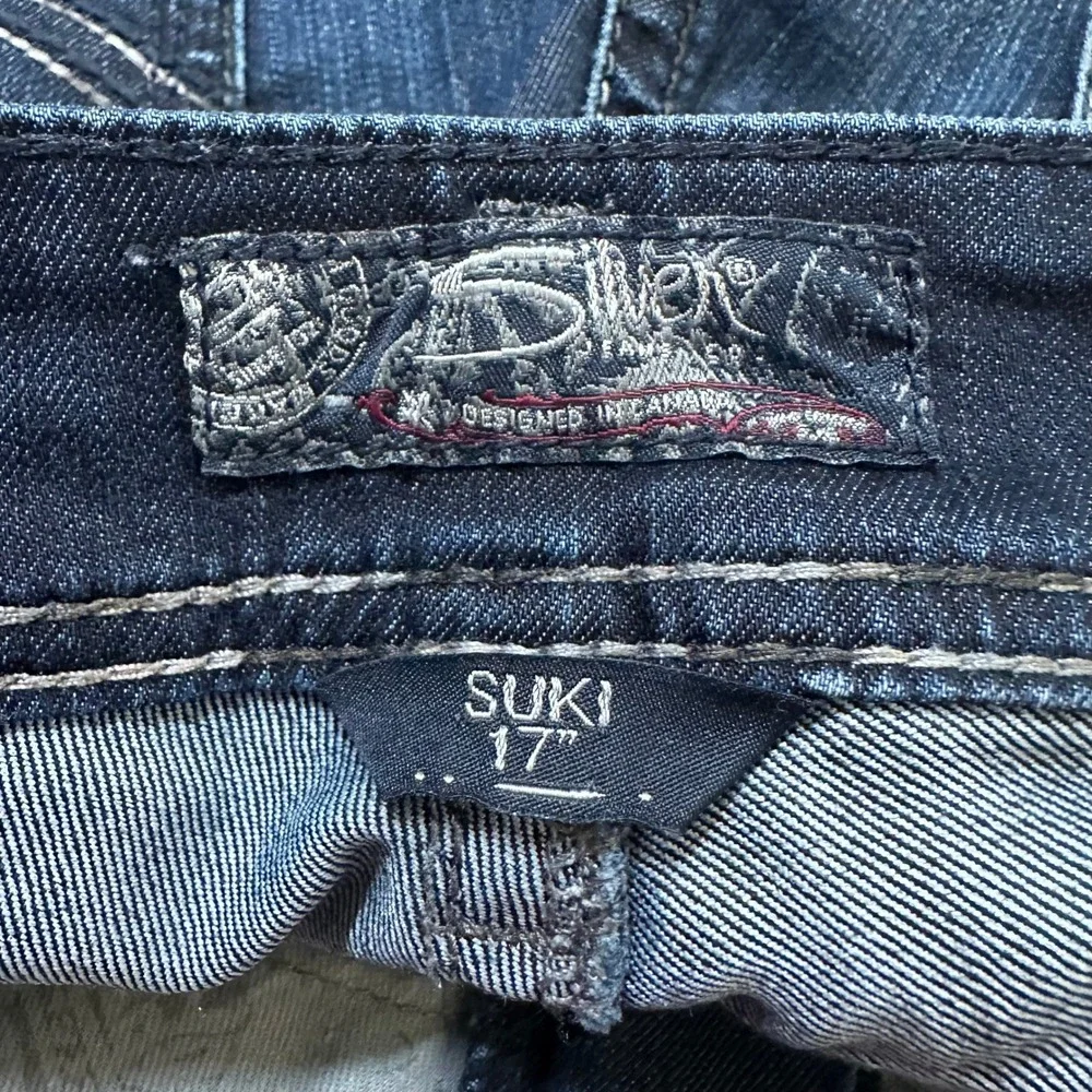 Silver Jeans Co Suki Mid Rise Bootcut Dark Wash Denim Jeans 33 x 31